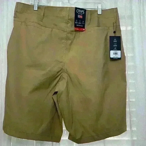 NWT Chaps Men’s Performance Flat Front Shorts Size 38 Item# X1 - Picture 3 of 6